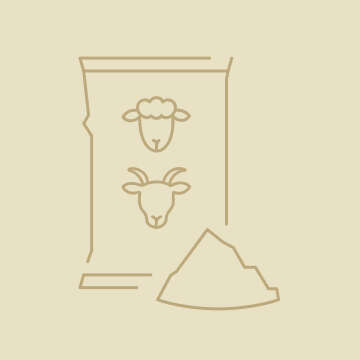 Schaf und Ziegenfutter icon Bubblenavibanner